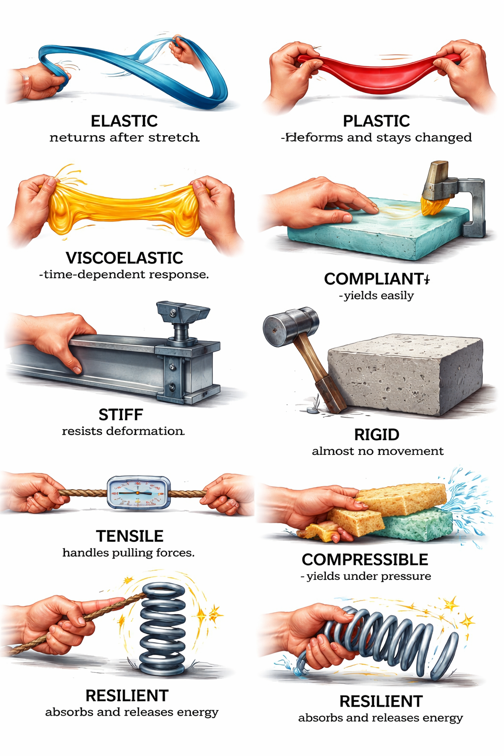 Biomechanical qualities of the musculoskeletal system